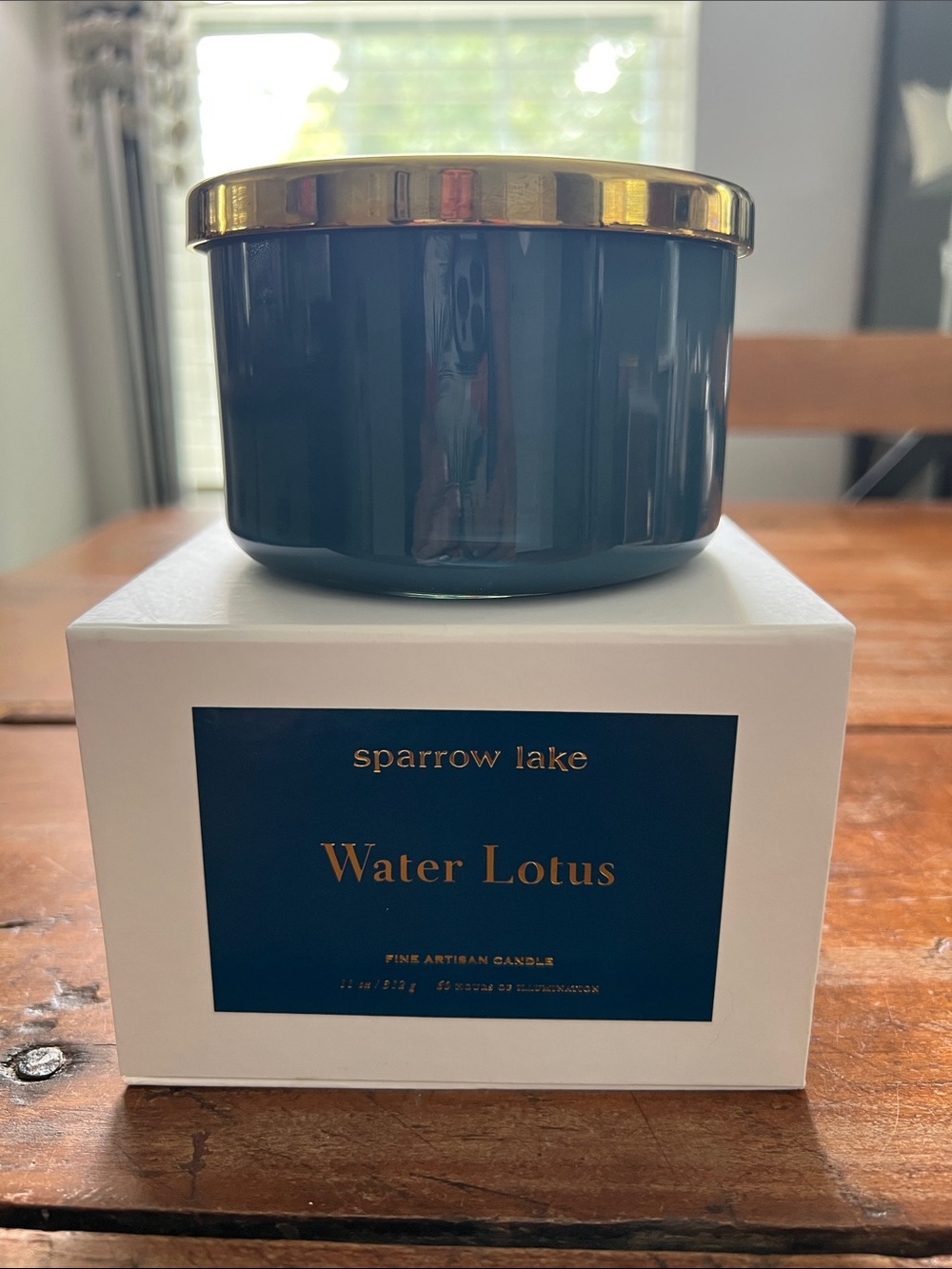Sparrow Lake Water Lotus Candle - 11 ounce